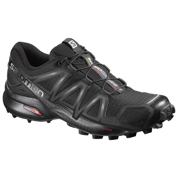 Buty Do Biegania W Terenie Damskie Salomon SPEEDCROSS 4 W - Czarne - Polska (195-CTQGLP)